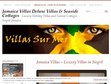 Tablet Screenshot of jamaicavillasblog.com